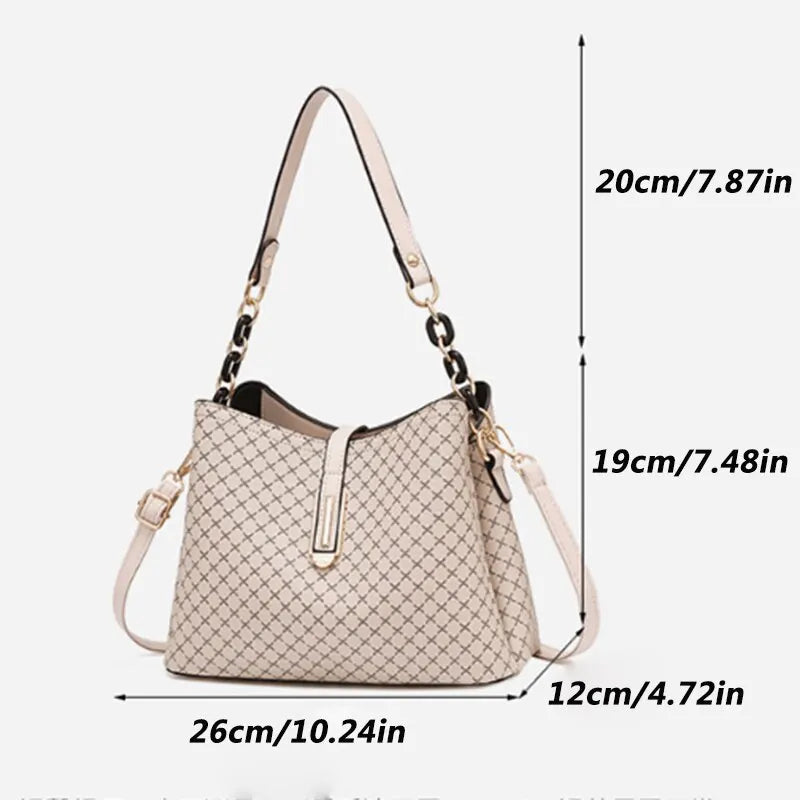 Bolsa Feminina De Couro Crossbody