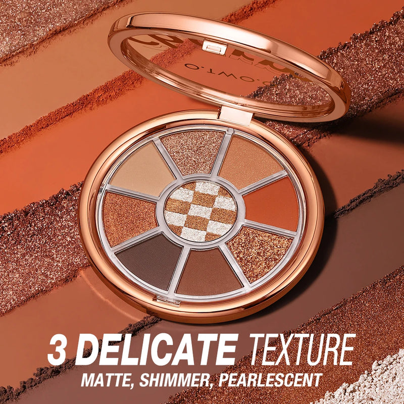 Paleta de Sombras O.TWO.O Glitter - 8/9 cores