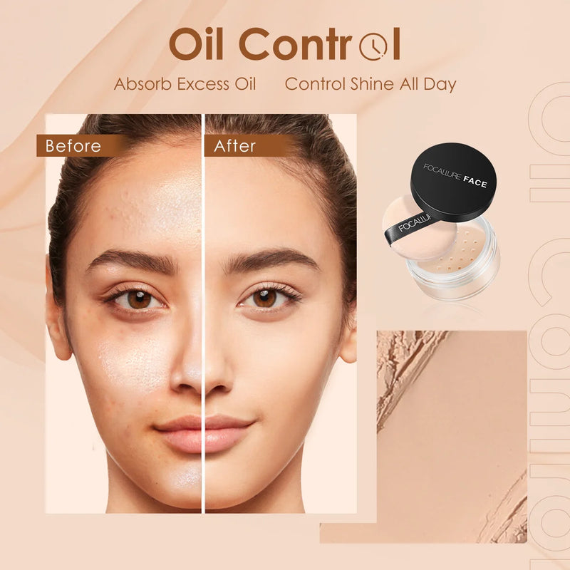 Pó Solto Oil Free Setting Face - Focallure