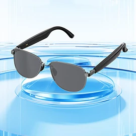 Huaqiangbei AI Smart Translation Bluetooth Glasses for Cycling and Driving with Comfortable Wear and Sun Protection