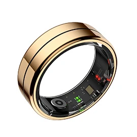 New R04 Smart Ring Charging Case with Digital Sleep Monitoring, Remote Photo Capture, Step Counting, and Calorie Tracking Technology