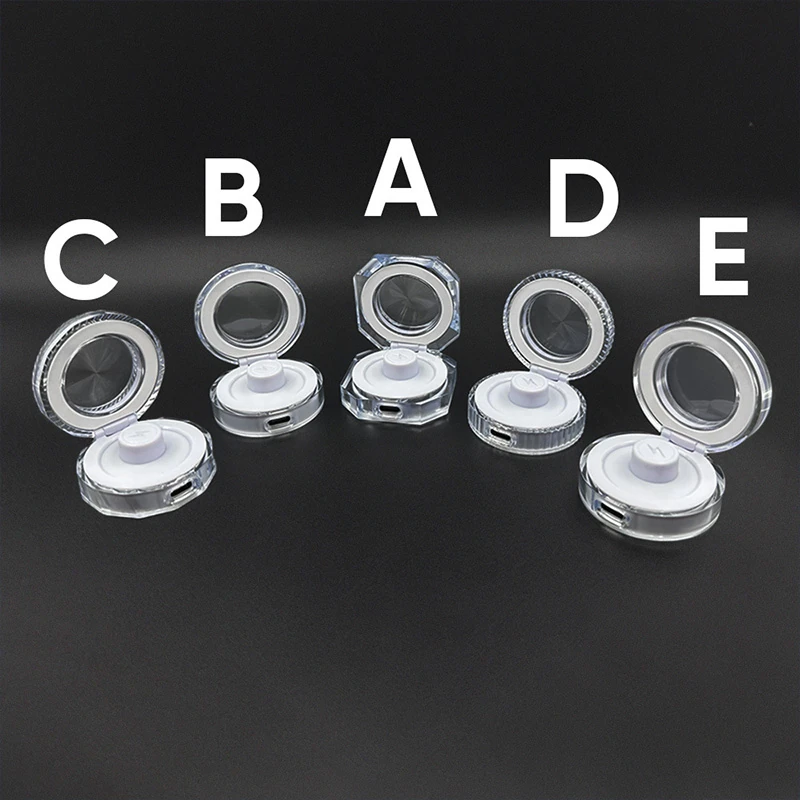 Mini Smart Ring with Magnetic Charging, Universal Compatibility, Built-in Battery, High-Capacity Power, and Crystal Charging Case