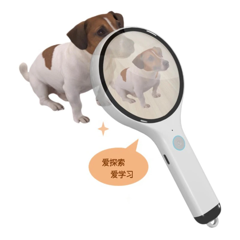 Best-Selling AI Magic Mirror Magnifying Glass: A Smart Early Learning Companion for Kids with Voice Exploration