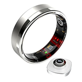 Smart Ring with High-Precision Algorithms for Measuring Exercise Heart Rate, Hypoxia, 24/7 Heart Rate, Blood Oxygen Levels, and Sleep Analysis