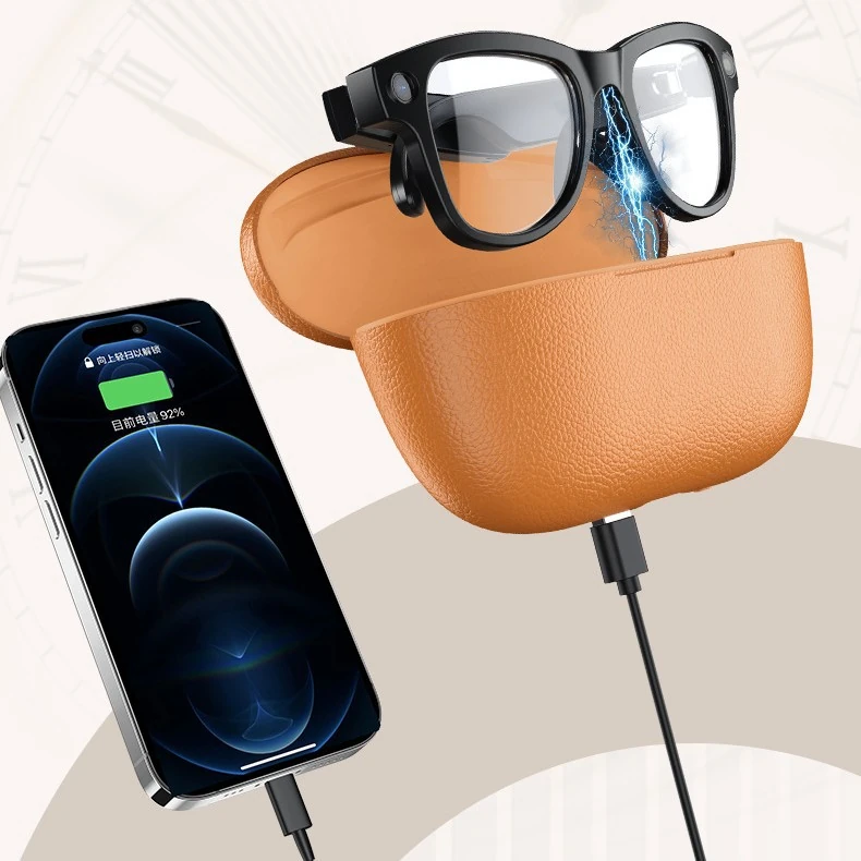 New M02 Ultra Smart Glasses: Cutting-edge technology, 8-megapixel camera, charging case, Wi-Fi, image recognition, and translation