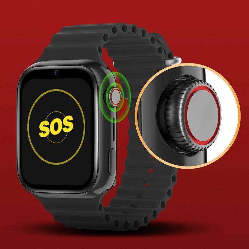 5G GPS Tracking Smartwatch for Seniors: Dementia Care, Anti-Wandering, GPS Tracking, Anti-Lost Device, Smart Wristband