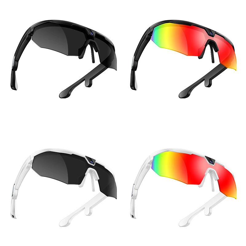 New W640 Cycling Bluetooth Sports AI Smart Glasses: Photo, Object Recognition, Video Recording, Navigation, and Anti-Shake