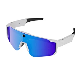 V06 New Sports Outdoor Cycling AI Smart Sunglasses: Polarized Sunglasses with 8MP Camera for Photos and Video Recording