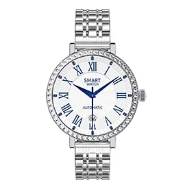 HD36 Women's Smartwatch: Health, Fitness, Heart Rate, Female Cycle Tracking, Water-Resistant Round Wristwatch