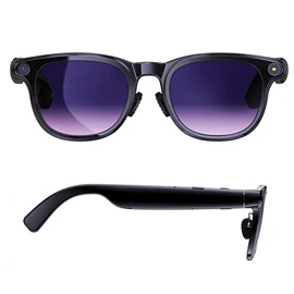 A2 Trending AI-Powered Camera with Photo and Video Features, Voice Recording, Music Playback, and Gradient Design: Smart Glasses