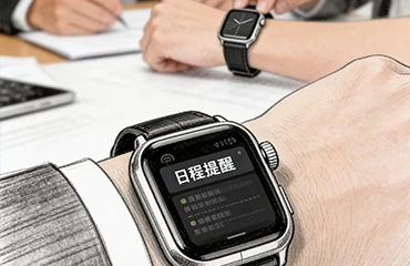 Is it embarrassing to wear a smartwatch with a suit in a business setting?