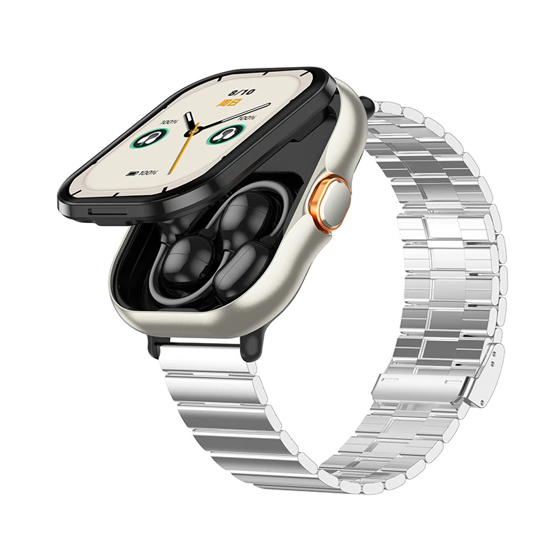 D16 SMART WATCH Listen to the World on Your WristCombination of Headphones and Watch