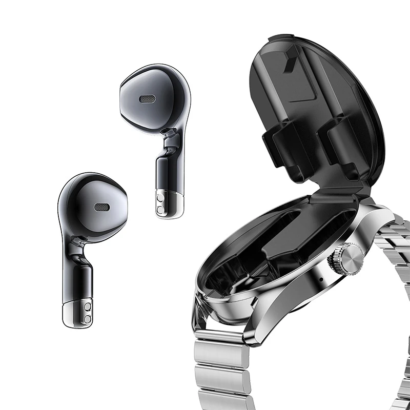 D9 INTELLIGENT WATCH Wisdom flagship, trendsetter Independent silicone protective compartment | earphone watch combined withdual mode call  | Multi-latitude health monitoring