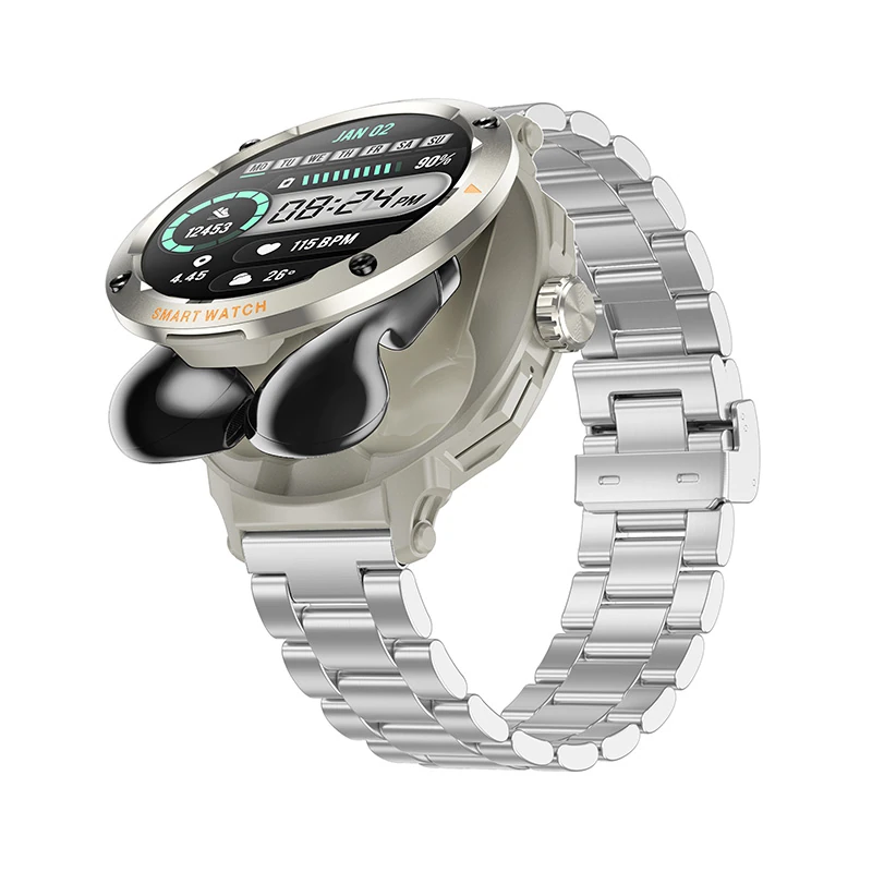 D13 a fusion of headphones and a wristwatch Challenge new horizons Multiple sports modes | health monitoring | voice assistant