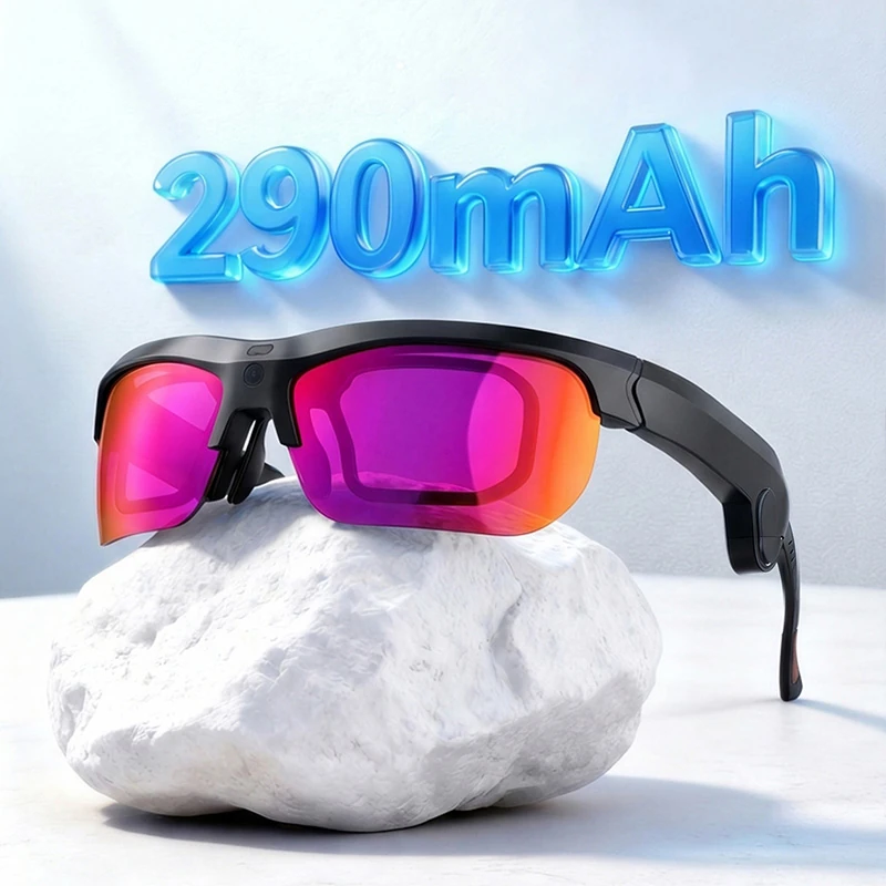 EIS01 AI Smart Sports Glasses 13 Million Outdoor Sports Cycling  Smart Glasses