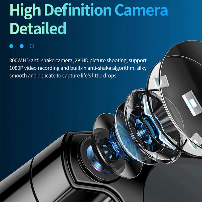 CY01 AI Smart Glasses: 8MP Camera, HD Audio and Video Recording, Object Recognition, Translation, HeyCyan Lenses with Blue Light Protection