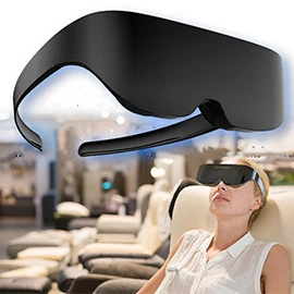 AI08 Virtual Reality Headset: Screen Mirroring, Panoramic View, Immersive Head-Mounted Display for Mobile and PC, 3D 
