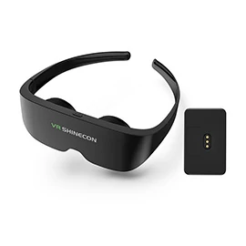 AI08 Virtual Reality Headset: Screen Mirroring, Panoramic View, Immersive Head-Mounted Display for Mobile and PC, 3D 