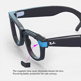 Vimi-01 Replacement Battery for Ray-Ban AI Glasses | Ray-Ban/Meta Smart Wearable Accessories