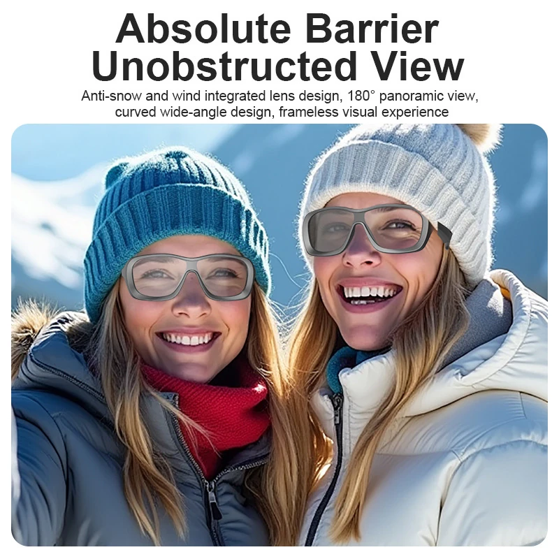S3 AI Voice Translation Smart Glasses: Outdoor UV Protection, Audio-Enabled Sunglasses for Listening to Music and Making Calls