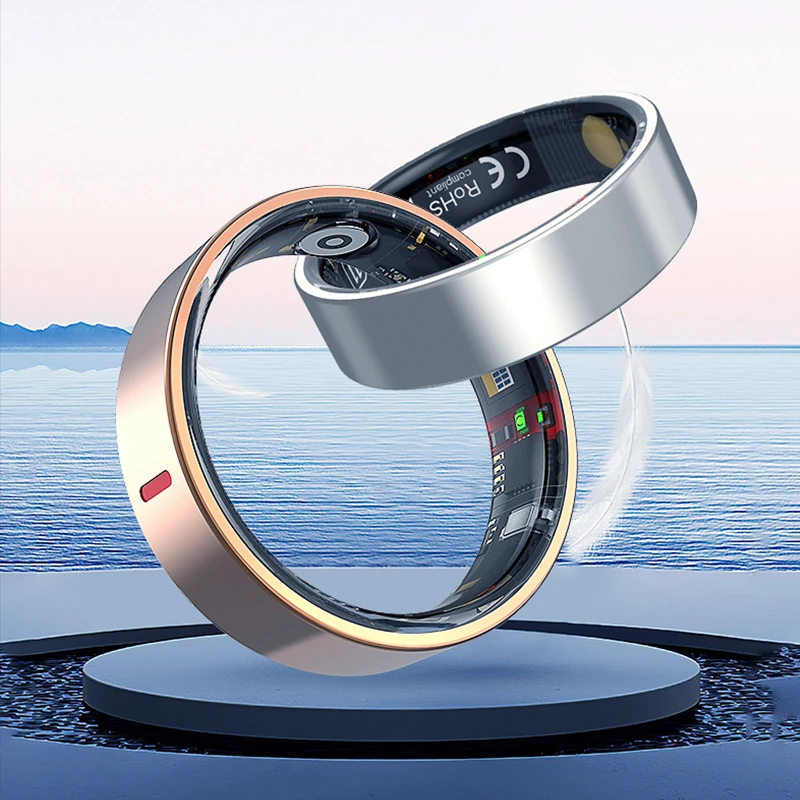 RN7 Smart Ring: 24/7 Sleep and Napping Monitoring, Low Oxygen Levels, Heart Rate, and Activity Tracking&mdash;Bluetooth Ring