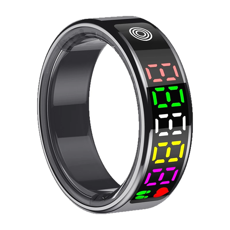 RA20 Smart Ring: Heart Rate, Blood Oxygen, and Blood Pressure Monitoring; Short Videos; Scroll Up/Down; Like; Smart Wearable Ring