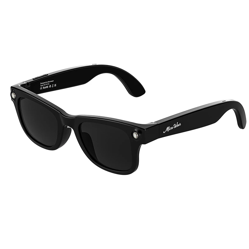 W4 Smart Glasses: Bluetooth Calls, Translation, Music, and Large Language Models ，High-powered flashlight