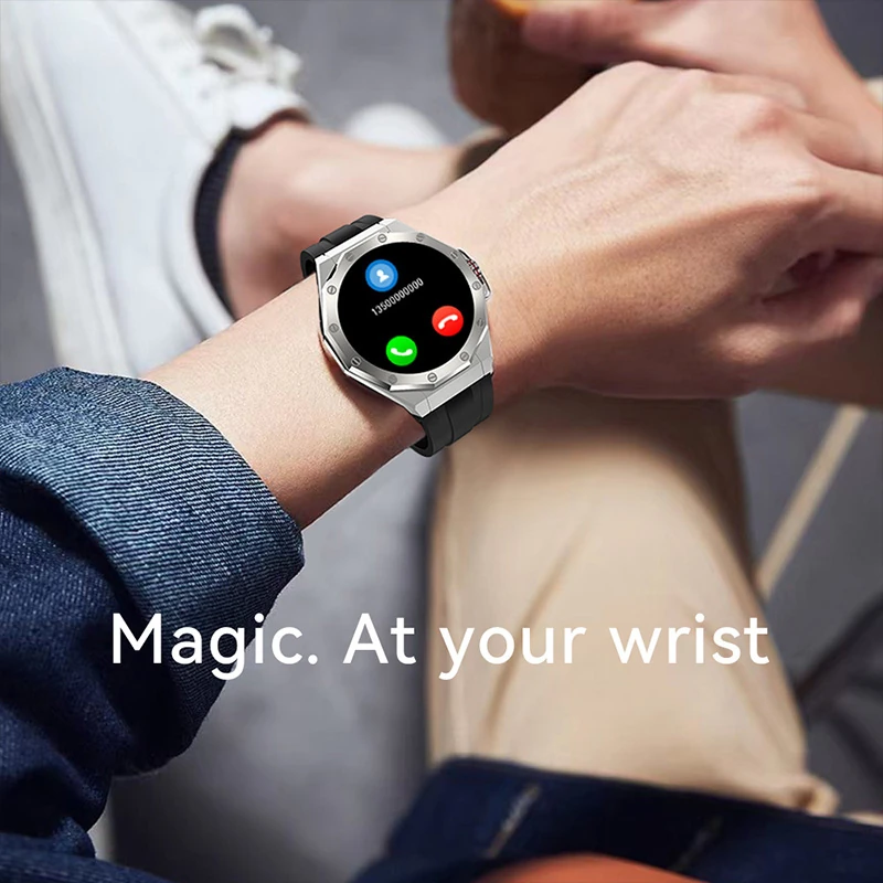 MA08 Smartwatch: Affordable Luxury, Large Screen, NFC, Call Support, Water-Resistant, WhatsApp Reply