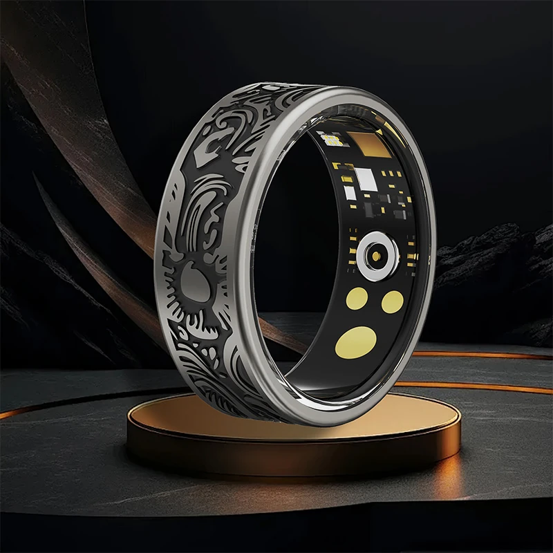 R16 Smart Ring: Heart Rate, Blood Oxygen, Sleep, Step Counting, Multi-Sport Tracking, Smart Photo Capture