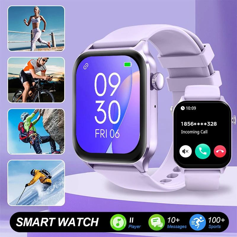Z145 Smartwatch: 1.83-inch Display, Activity Tracking, Bluetooth Calling, Ultra-Slim, Waterproof Bluetooth Edition