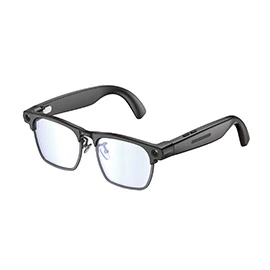 G1 AI Glasses: New Business-Style Semi-Rimless Model with 8MP HD Video Recording and Real-Time Translation&mdash;Smart Bluetooth Glasses