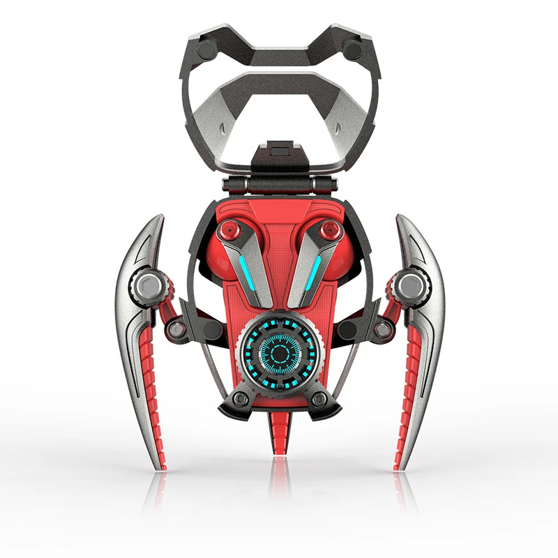 CD3 Cool and Stylish Mecha-Inspired Metal-Bodied Bluetooth Headphones: A Desktop Ornament That Shows Off Your Personality with High-Definition Sound Quality&mdash;Customizable Headphones
