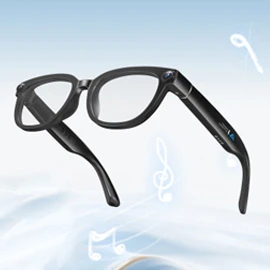 Q1 AI Smart Glasses: 13MP Camera, Ultra HD, Portrait Mode for Photos and Videos, Video Calls, and Real-Time Translation