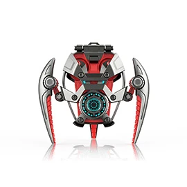 CD3 Cool and Stylish Mecha-Inspired Metal-Bodied Bluetooth Headphones: A Desktop Ornament That Shows Off Your Personality with High-Definition Sound Quality&mdash;Customizable Headphones