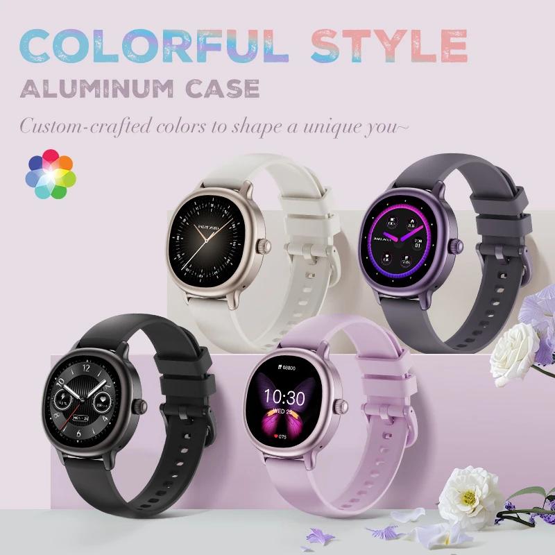 T78  Girls' Bluetooth Smartwatch: 1.04-inch AMOLED Blood Pressure and Blood Oxygen Smartwatch