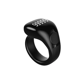T1 Smart Ring with OLED Screen: Multifunctional 3-in-1 Digital Counter with Time Reminder and Bluetooth App Counting