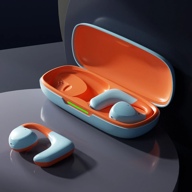 CS12 High-Quality In-Ear Bluetooth Wireless Headphones: Berlin Sound Non-In-Ear, Over-Ear, Long Battery Life, Bone Conduction