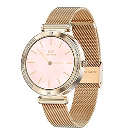 T64 Women's Smartwatch: Heart Rate, Blood Oxygen, Menstrual Cycle Tracking, Sleep Monitoring, Bluetooth