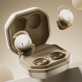 PF11 Bluetooth Wireless Earbuds for Sleep and Exercise: High-Quality Noise-Canceling In-Ear Earbuds