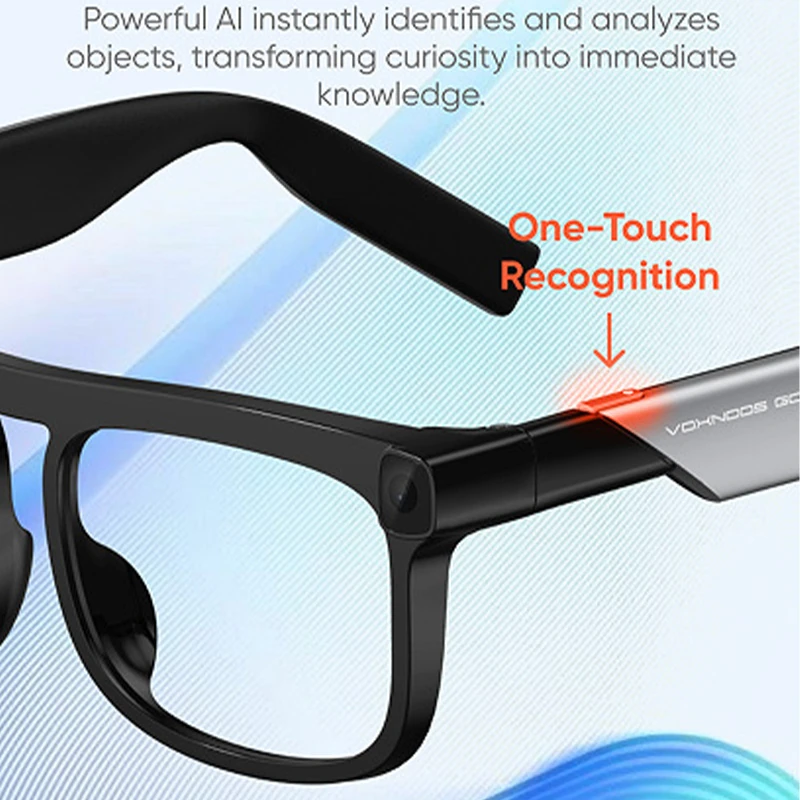 VG01 Ai Smart Glasses 1200W-pixel Qual 4K Photo Video Translation