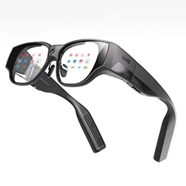 INMO AIR3 Smart AR Glasses: Binocular Full-Color 1080p Light Guide Glasses with 120Hz High Refresh Rate and Giant-Screen HD Display