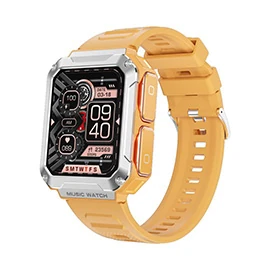 T93 Rugged Military Watch with 4GB Storage, Bluetooth Earbuds, TWS Dual-Call Function, and Large-Screen Smartwatch&mdash;3-in-1