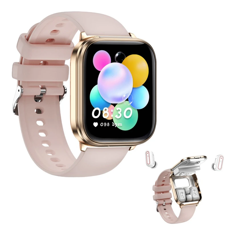 X9 Smartwatch and Bluetooth Headset 2-in-1 with 1.85-inch Screen, TWS for Calls and Music, Cross-Border Slim and Lightweight Flip-Style 