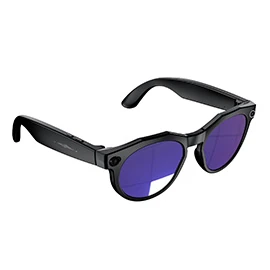 W611 Pro Smart Glasses: 8MP Camera, Video Calls, Wi-Fi, Sliding Touchscreen, Dual Microphones, Noise Cancellation, AI Translation