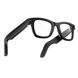 E02 Smart Camera Glasses: Open AI Voice Calls, Music, Photos, and Video Recording, 8MP