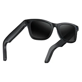 E02 Smart Camera Glasses: Open AI Voice Calls, Music, Photos, and Video Recording, 8MP