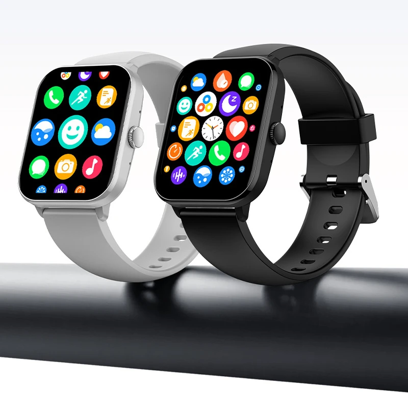 S04 Bluetooth-Enabled Smartwatch with Call Function, Step Counter, Blood Pressure and Heart Rate Monitoring, and Multiple Fashionable and Sporty Watch Faces