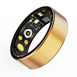 CR01 Custom Smart Rings for Couples and Groups: Heart Rate, Blood Oxygen, and Sleep Health Monitoring&mdash;Perfect Holiday Gifts