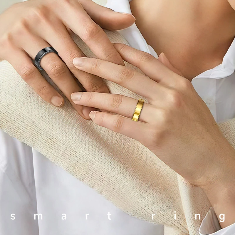 SR09 Smart Ring for Women: Heart Rate Monitoring, Video Scrolling, Long Battery Life, Cutting-Edge Technology, Waterproof, Men's Ring
