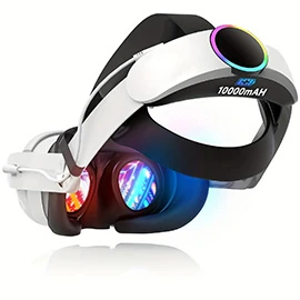 Meta Quest 3S Replacement Head Strap with 10,000mAh Battery &ndash; Quest 3 VR Accessory